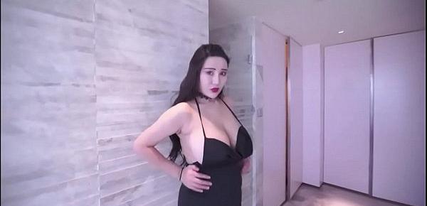  Sexy big boobs Chinese girl-Monique